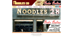 Desktop Screenshot of noodles28ny.com